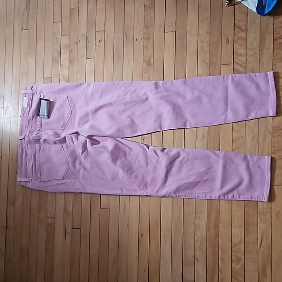 Paige Womens Transcend Verdugo Ankle Jeans Mid Rise Ultra Skinny Light Orchid 29 - Picture 3 of 5